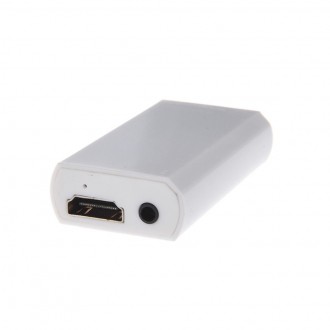 Wii to HDMI Converter 480P 3.5mm Audio Converter Adapter Box Wii-link